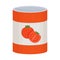 Vector illustration of paste and tomato icon. Set of paste and pasta stock symbol for web.