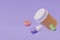 Vector Illustration of pharmacy drug health tablet pharmaceutical