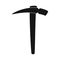 Vector illustration of pickaxe and pick symbol. Collection of pickaxe and tool stock vector illustration.