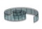 Vector illustration of realistic filmstrip roll. Cinema and movie element or object.