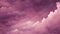 Vector illustration of a realistic sky background with dark antique mauve colors and clouds spread through the ai generated