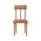 Vector Illustration of side chair. Suitable for furniture content