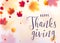 Vector illustration of thanksgiving celebration background