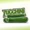 Vector illustration on the theme of zucchini