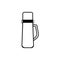 Vector illustration thermos bottle kitchen equipment