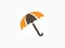 Vector Illustration Umbrella icon or symbol design
