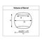 Vector illustration: Volume of Barrel. 3D shape symbols used in math teaching.