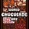 Vector illustration for the World Chocolate Day. The inscription on the background of different types of handmade