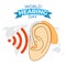 Vector illustration for World Hearing Day