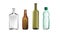 Vector illustrations of bottles