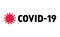 Vector image for COVID-19 corona virus Medical Alert for pandemic pandemic