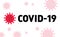 vector image for COVID-19 corona virus Medical Alert for pandemic pandemic
