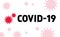 Vector image for COVID-19 corona virus Medical Alert for pandemic pandemic