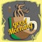 Vector image good morning