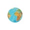 Vector image. Planet Earth, globe