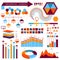 Vector info-graphic elements set 01