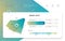 Vector infographic chart template. Business concept with seven options. For flowchart, steps, parts, infographic, diagram.