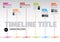 Vector Infographic Company Milestones Timeline Template