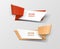 Vector infographic origami banners set.