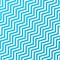 Vector Interlacing Diagonal Blue and White Zigzag Stripes Texture Background