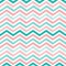 Vector Interlacing Green, Pink and White Zigzag Stripes Pattern