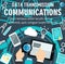 Vector internet communication technology poster