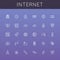 Vector Internet Line Icons