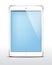 Vector iPad mini white