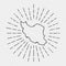 Vector Iran, Islamic Republic Of Map Outline with.