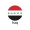 Vector Iraq flag