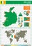 Vector Ireland illustration country nation national culture conc