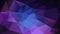 Vector irregular polygonal background - triangle low poly pattern - galaxy purple blue and black color