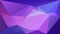 Vector irregular polygonal background - triangle low poly pattern - galaxy ultra violet, purple and lavender color