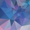 Vector irregular polygonal background - triangle low poly pattern - holographic blue, purple, volet and pink color