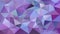 Vector irregular polygonal background - triangle low poly pattern - ultra violet, lavender and bright purple color