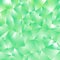 Vector irregular polygonal square background - triangle low poly pattern - fresh mint neon green color with diamond shine