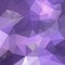 Vector irregular polygonal square background - triangle low poly pattern - light purple, ultra violet and lavender color