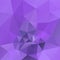 Vector irregular polygonal square background - triangle low poly pattern - purple, ultra violet and lavender color