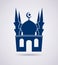 vector islamic mosque icon