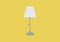 Vector Islated Illustration of a Table Lamp