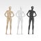 Vector Isolated Female Mannequin