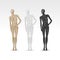 Vector Isolated Female Mannequin