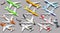 Vector Isometric Aeroplane 3D Aircraft Plane