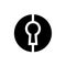 Vector Keyhole Logo Icon