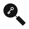 Vector Keyword Search Icon For Personal And Commercial Use.