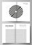Vector layout of two A4 format modern cover mockups design templates for bifold brochure, flyer, booklet, report
