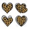 Vector Leopard Prints, Leopard Hearts, Cheetah Hearts