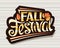 Vector lettering Fall Festival