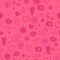 Vector Like girly pattern. Abstract pink icon texture Seamless design surface background. Kiss, like, heart, camera, beauty party.