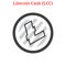 Vector Litecoin Cash LCC logo